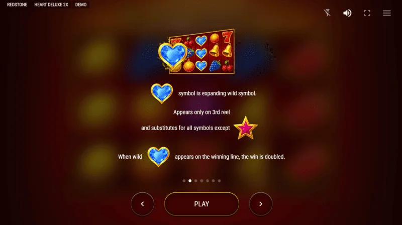 Heart Deluxe 2x - symbolisarja: seiska, kello, hedelmät